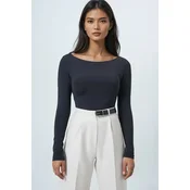 Trend Alacati Stili Ženska bluza Alc-X14395, Crna
