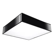 SOLLUX lighting Kvadratna stropna svetilka, črna, 55 cm, HORUS 4xE27 15W, SL.0920, Sollux Lighting