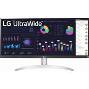 Monitor LG 29WQ600-W, 29", IPS, 21:9, 2560 X 1080, 100Hz, HDMI, USB-C