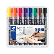 Staedtler markerji Lumocolor Permanent, z okroglo konico, SB