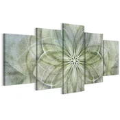 shumee Slika na italijanskem platnu 100 x 50 cm pentaptih - boho stil - ozadja in vzorci Slika na italijanskem platnu 150 x 75 cm pentaptih - boho stil - ozadja in vzorci