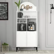 Hanah Home Kuhinjski ormar Lyon 80, Belo-crni