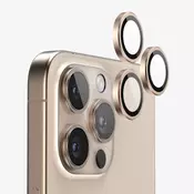 Zastita za kameru za iPhone 16 Pro 6.3/iPhone 16 Pro Max 6.9 zlatna