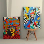 Wallity Zidna dekoracija 2KNV4327, 50 x 70cm, 2 komada