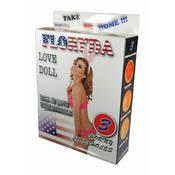Boss Series Napuhana ljubavna lutka s 3 rupe - American Florida