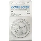 NORD-LOCK varnostna nazobčana podložka NL20, lamelno cinkana, blister SB-4