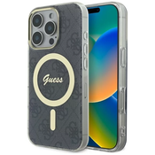 Guess GUHMP16XH4STK iPhone 16 Pro Max 6.9 black hardcase IML 4G MagSafe (GUHMP16XH4STK)