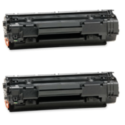 Komplet kompatibilnih tonerjev za HP CB436A (črna), dvojno pakiranje, kompatibilen