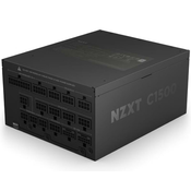 NZXT C1500 1500W Gaming Power Supply 80+ Platinum ATX3.1 PCIe5.1 modular 140 mm fan
