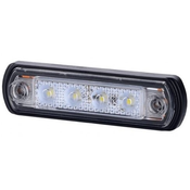 TruckLED LED stranska luč, BELA, LD676, 0,5W/1W, 12/24V [L1675]