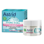 Astrid Vlažilna in pomirjujoča krema za občutljivo kožo brez parfuma Hydro X-Cell 50 ml