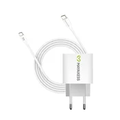 OEM Mayaxess, Omrežni polnilnik za Pixel 9a 20W + 1m USB-C kabel, Bela, (5000275903)