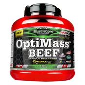 Amix MuscleCore® OptiMass™ Beef 2500 g, bela čokolada