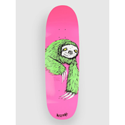 Welcome Sloth On Boline 2.1 9.5 Skateboard deska neon pink