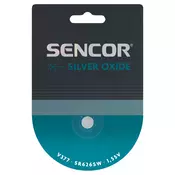 Sencor baterija Srebrov oksid SBA V377/SR626SW 1BP Ag