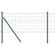 Vidaxl Sistem za pritrditev varjene žične ograje 25 x 0,8 m (Š x V)