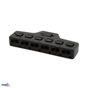 Bemko razdelilnik za LED osvetlitev 12V DC, 1 vhod/6 izhodov BM-E08-DC-6P-20