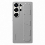 Originalen ovitek Silicone Grip Cover za Samsung Galaxy S25 Ultra - črn