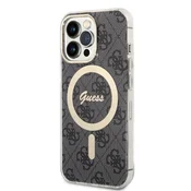 Guess GUESS OVITEK + POLNILEC KOMPLET ZA IPHONE 13 PRO 6.1 TRDA ETUI 4G PRINT