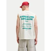 Jack & Jones Majica brez rokavov Cassis 12295076 Bela Regular Fit