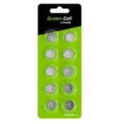 Green Cell Gumbaste baterije CR1620 3V 70mAh (10 kos)