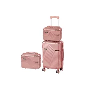 TraveLux Urban XII set kofereta na kotačima u ružičasto-zlatnoj boji
