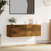 Zidni ormaric boja hrasta 100 x 36,5 x 35 cm konstruirano drvo