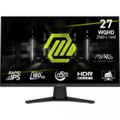 MSI MAG 274QF računalni monitor 68,6 cm (27) 2560 x 1440 pikseli Wide Quad HD LCD Crno