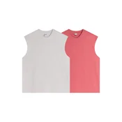 Bershka Majica  pitaja / bela
