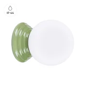 Sollux SL.1894 - Kupatilsko zidno svetlo ZORI 1xG9/8W/230V IP44 zelena