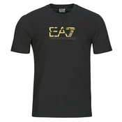 Emporio Armani EA7 TRAIN PREMIUM LABEL TEE SPECIAL LOGO Črna