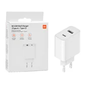 Xiaomi adapter BHR4996GL hišni polnilec USB-A inType C 33W bel