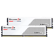 DDR5 32GB 6000MHz CL30 KIT (2x16GB) G.Skill Ripjaws S5 XMP3.0 1,35V bela (F5-6000J3040F16GX2-RS5W)