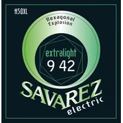 SAVAREZ H50XL HEXAGONAL EXPLOSION 9-42 strune za električno kitaro