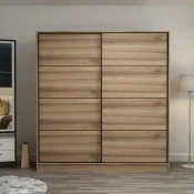Hanah home Ormar Kale 180x210x52cm Bež