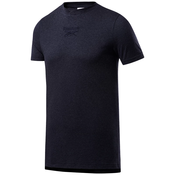 Mens T-shirt Reebok Melange navy blue, XL