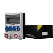 DOK RAZDELILNA omara ZA ZGRADBE TD 32A 16A IP67 4X230V SCHUKO ERBETKA