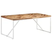 Vidaxl Jedilna miza 180x90x76 cm trden akacijev in mangov les