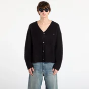 Pulover REPRESENT Textured Knit Cardigan Jet Black L