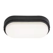 HORT ZUNANJA STENSKA SVETILKA / ZUNANJA STROPNA LED SVETILKA 15/ČRNA/IP54/1100lm RA7409