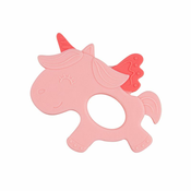 Silikonska grickalica Canpol - Unicorn, ružicasta