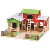 Bigjigs Toys Cobblestone Farm