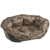 Ležaljka za pse i macke SOFA 8 s jastucicem - 85 x 62 x 28,5 cm