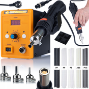 Rosfix POSTAJA ZA SPAJKANJE Z VROČIM ZRAKOM ROSFIX 858D + PROWELDER KIT MINI KOMPLET ZA SPAJKANJE ROSFIX, (21739271)