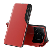 Etui Edge View za Xiaomi Poco F6 Pro - rdeč