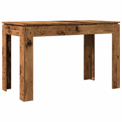 MAISON CHIC Jedilna miza - Kuhinjska miza - Jedilni stol Old Wood 120x60x76 cm Inženirski les, (21714985)