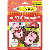 Concorde Čarobne strani za barvanje - živali na kmetiji