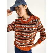 Bianco Lucci Pulover Pullover oranžna