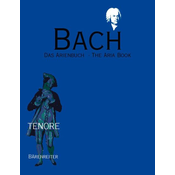 BACH J.S.:DAS ARIENBUCH/THE ARIA BOOK FOR TENOR