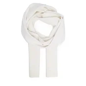 Calvin Klein Šal Emblem Aop Jcq Fine Rib Scarf LV04D8051G Bela